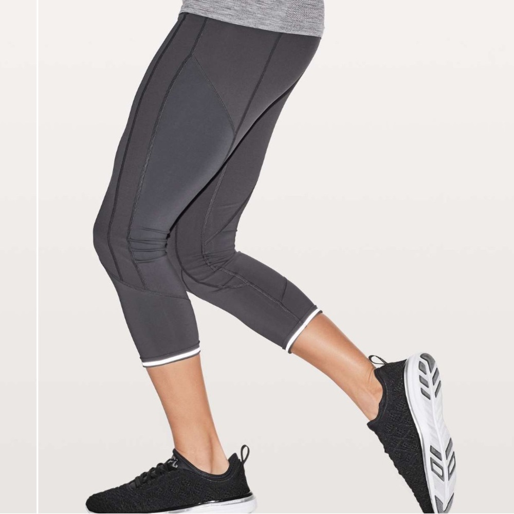 Lululemon All The Right Places Crop II *23"
Gray Blue size 4